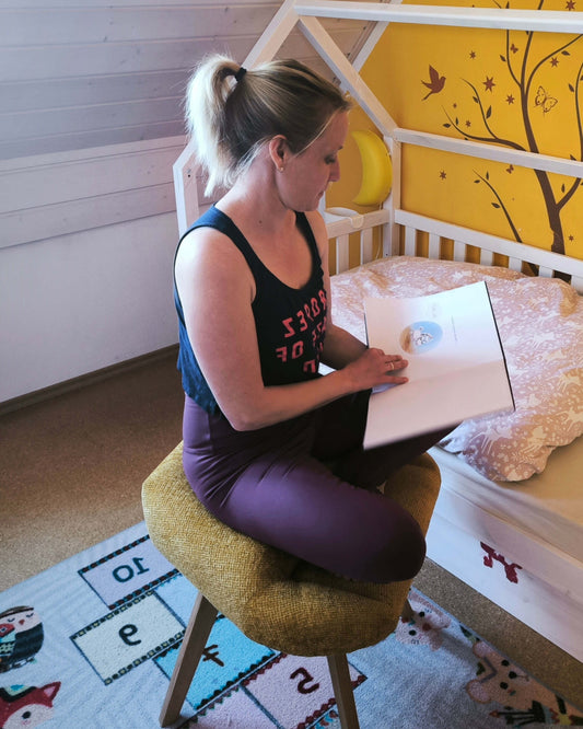 Schneidersitz-Stuhl für Yoga, Meditation & Alltag: Esszimmer, Wohnzimmer, Kinderzimmer.